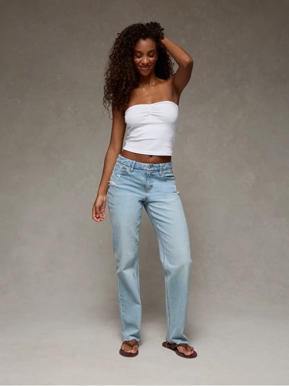 American Eagle Outfitters Light Blue Boyfriend Jeans - Women
